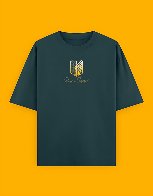 ATTACK ON TITAN / Unisex Oversized T-Shirt