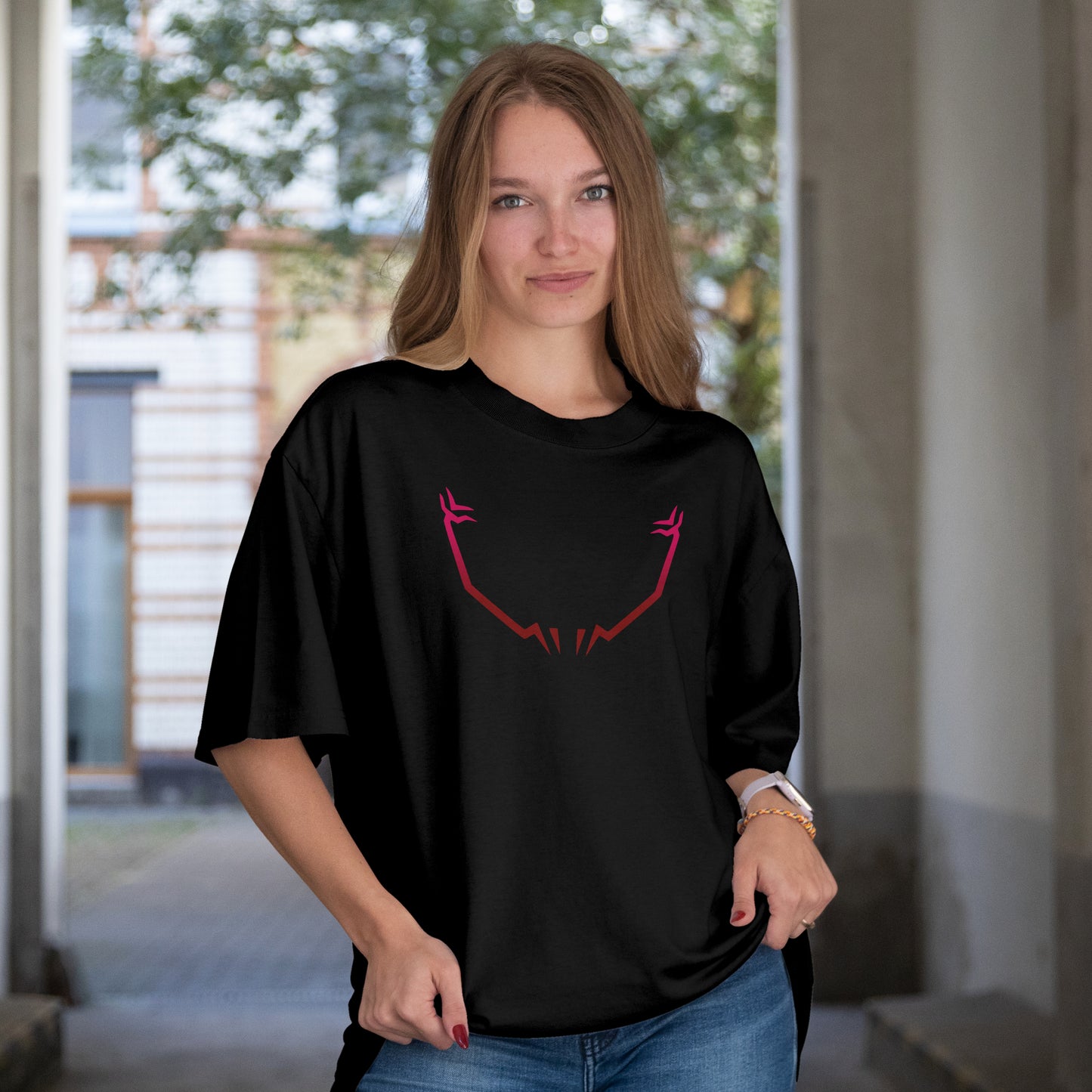 SAKUNA Oversized Tee / Unisex Premium Streetwear