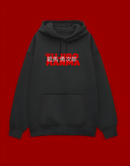 Yujiro Hanma Demon Back oversized hoodie / premium unisex hoodie
