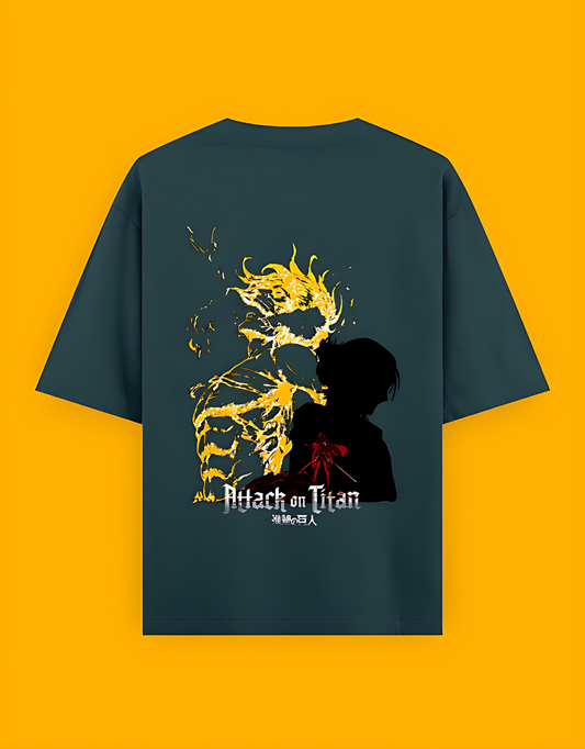 ATTACK ON TITAN / Unisex Oversized T-Shirt