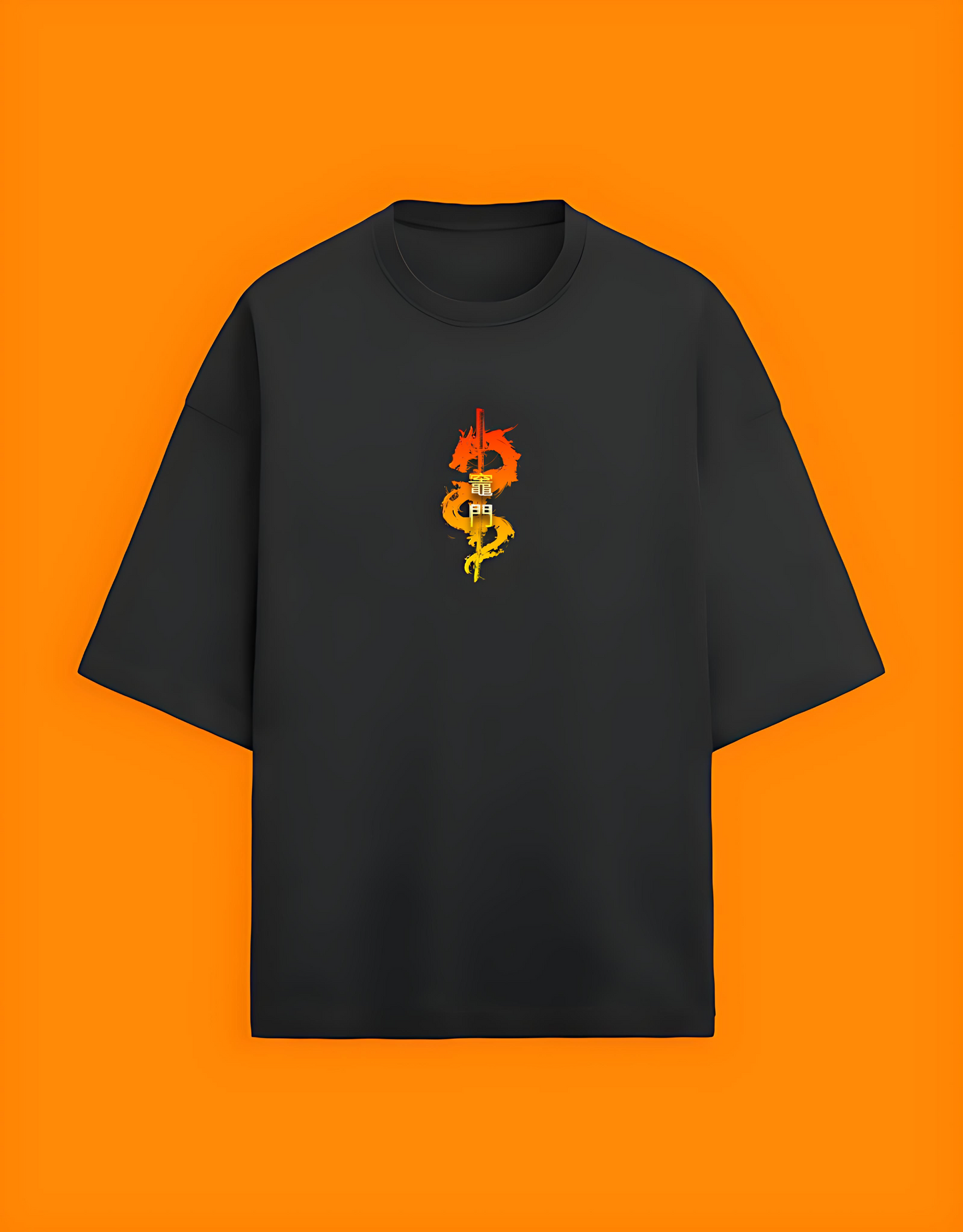 Tanjiro Kamado Dragon legacy oversized T-shirt / Unisex Premium Streetwear