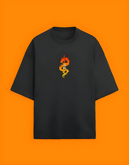 Tanjiro Kamado Dragon legacy oversized T-shirt / Unisex Premium Streetwear